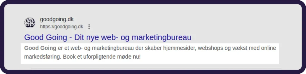 Good Going billede - 2026 Artikler Good Going webbureau 1